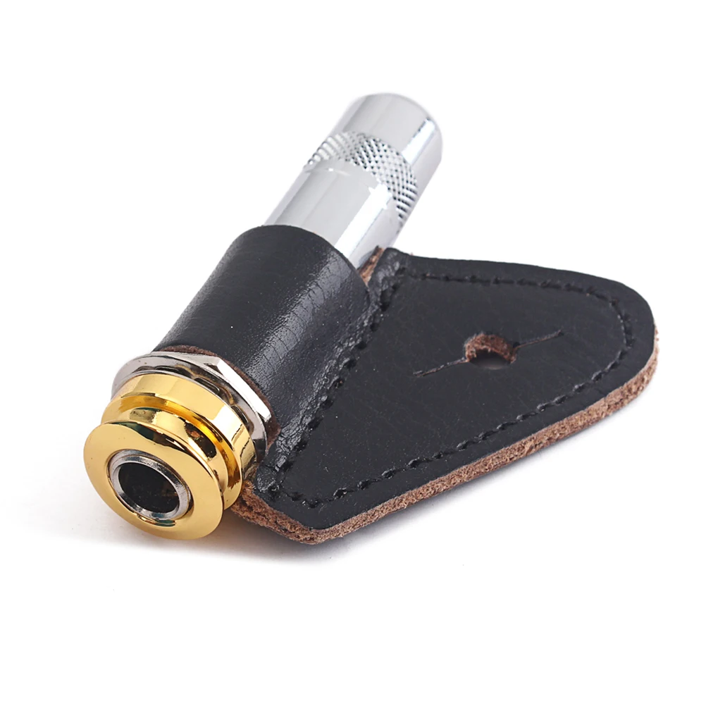

Guitar Endpin Jack Copper Connector for Acoustic Electric Bass Studs Socket Accessories Durable High Grade Tighter Mouth Reduce