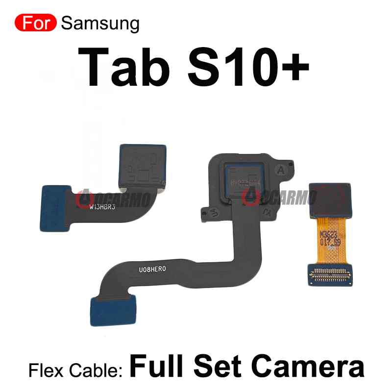 Rear Ultra Wide Back Camera Front Facing Camera Flex Cable Module Replacement Part For Samsung Galaxy Tab S10+ SM-X820 X828