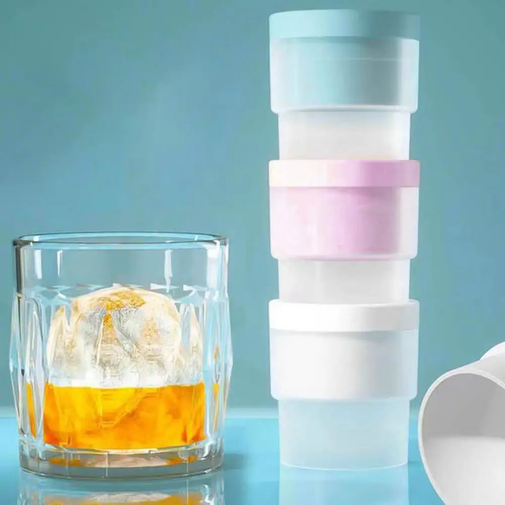 

9Pcs Ice Ball Maker Ice Cube Mold Round Candy Sphere Tray Slow Melting Whiskey Cocktails Ice Cubes Molds with Lids