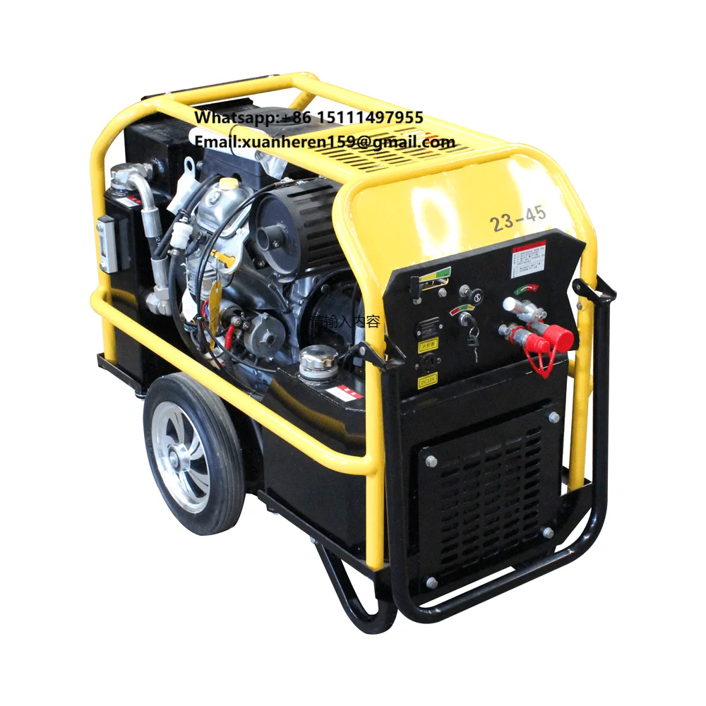 23HP Diesel Engine Hydraulic Power Unit, Diesel Hydraulic Power Station for Slurry Pump