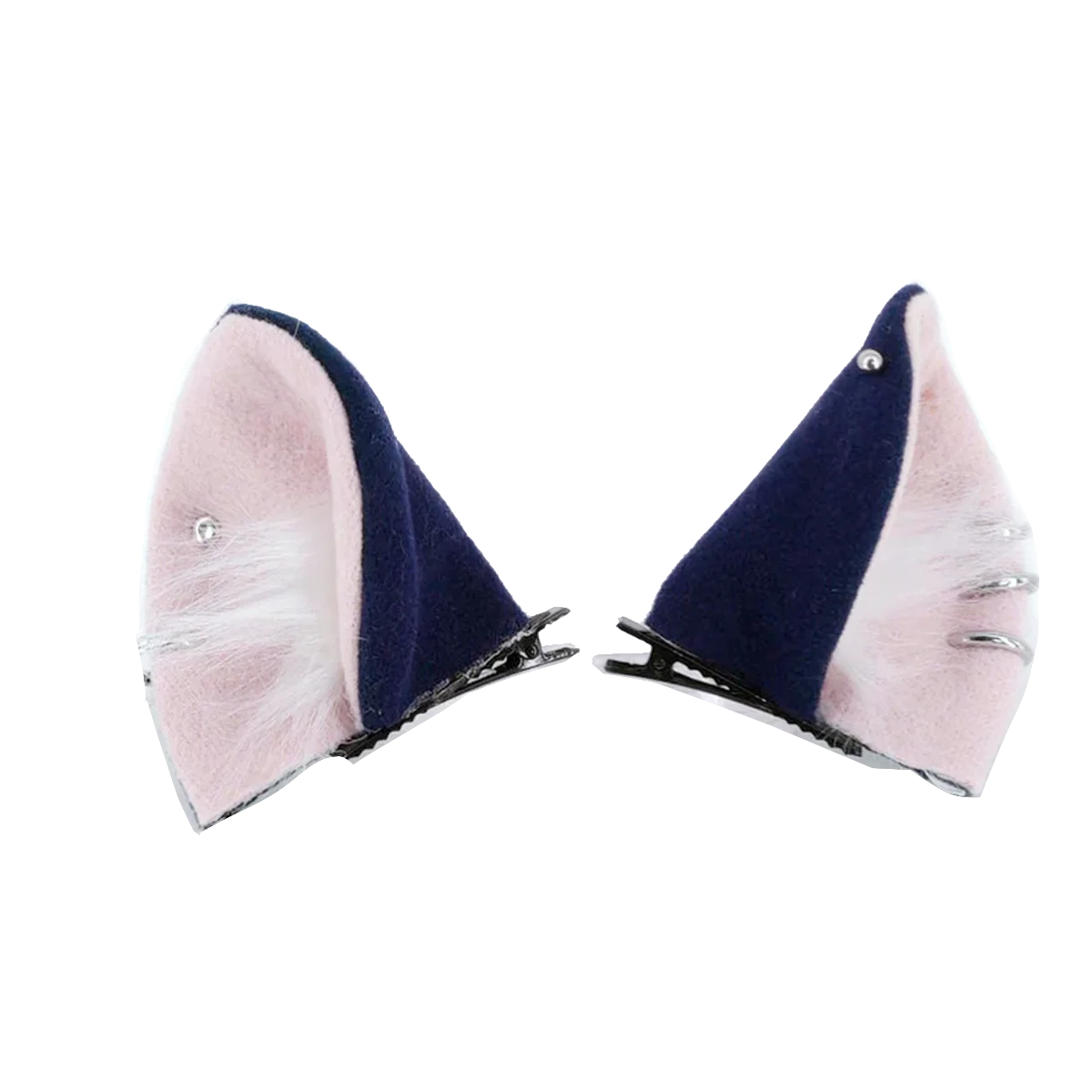 Chainsmoker Cat Hameko Yurufuwa Tenshi Cosplay Wig High Temperature Fiber Short Black Mixed Pink Hair For Costume Party
