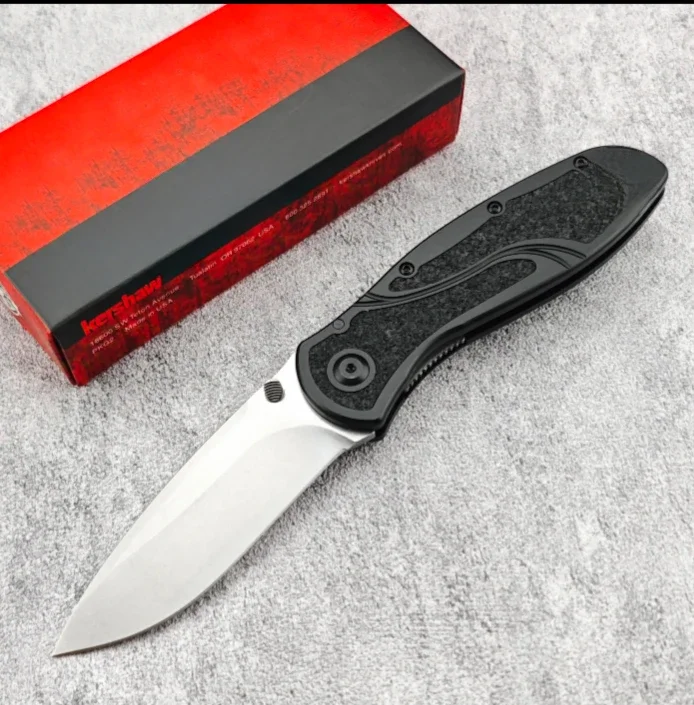 KS 1670 للطي جيب EDC السكاكين S30V شفرة سبائك الألومنيوم مقبض في الهواء الطلق الصيد قطع التخييم مغامرة EDC سكين متعدد المهام