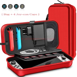 Large Carrying Bag for Nintendo Switch OLED Console & Accessories High Quality Protective Case Nylon Anti-Scratch Travel Pouch