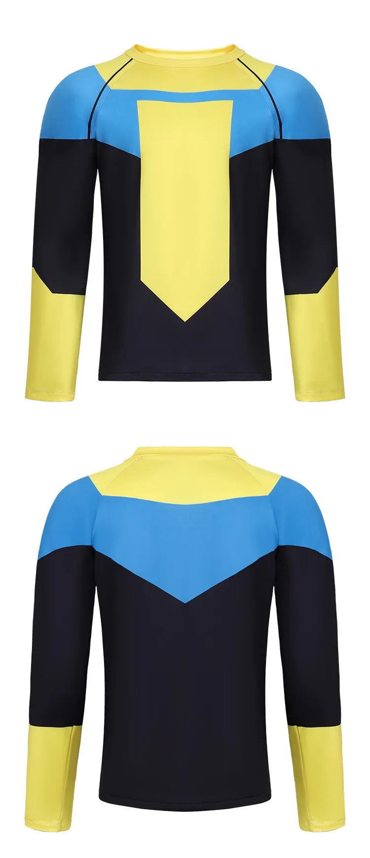 Viltrumite Kompressionsshirt Invincible Cosplay Rash Guard Tauch-T-Shirt BJJ Boxen MMA Bademode Herren Rashguards Gym Top Kleidung – Detail 11