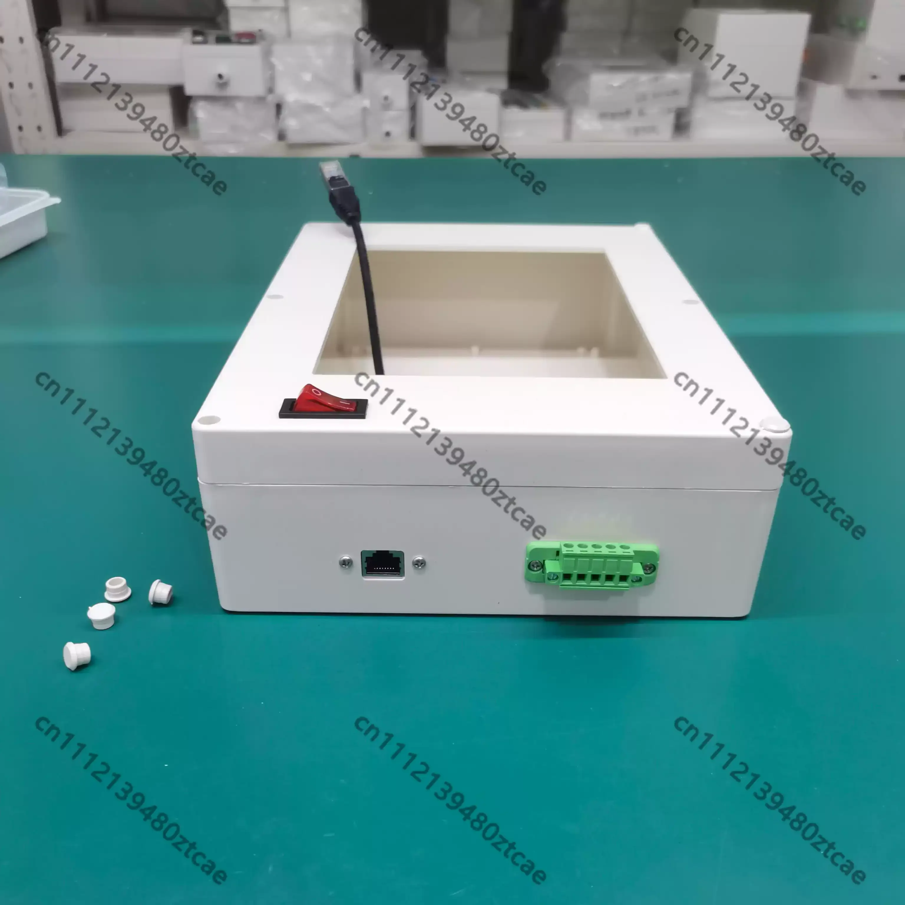 7 Inch HMI Touch Screen Mount Enclosure PLC Tool Tester Housing With Terminals Ethernet Port  For Industrial Training