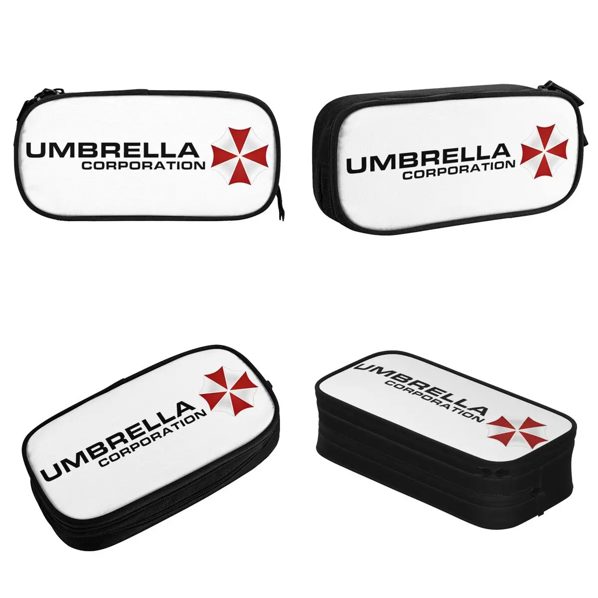 Umbrella Resident Evils 4 Pencil Cases Classic Pen Box Bag Kids Big Capacity School Supplies Gifts Pencilcases