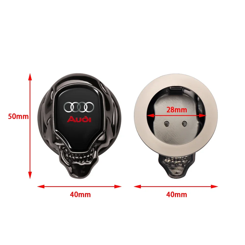 

2025 Hot One Button Ignition Device Decorative Cover Car Engine Start Stop Button Sticker For Audi S A3 8p 8v 8l A4 b8 b6 b9 A6