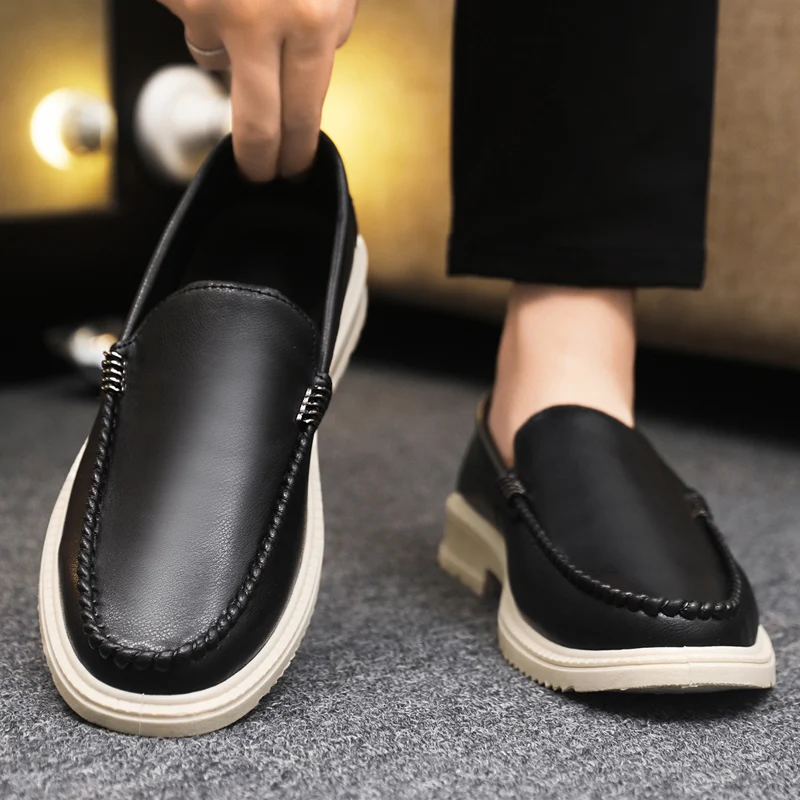 Zapatos de vestir para hombre estilo banquete, con cordones, calzado formal elegante con punta redonda y suela plana para ceremonias de boda y fiestas formales.