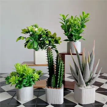 1/6比例迷你娃娃屋植物模擬龜背竹(Monstera deliciosa)Liebm模型迷你裝飾品,適用於Blyth BJD娃娃配件玩具 8 最佳銷售 娃娃屋家具 - №7