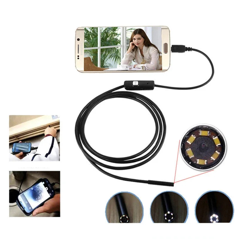 camera endoscopio flexivel usb para carros otoscopio smartphone movel telefone android 01