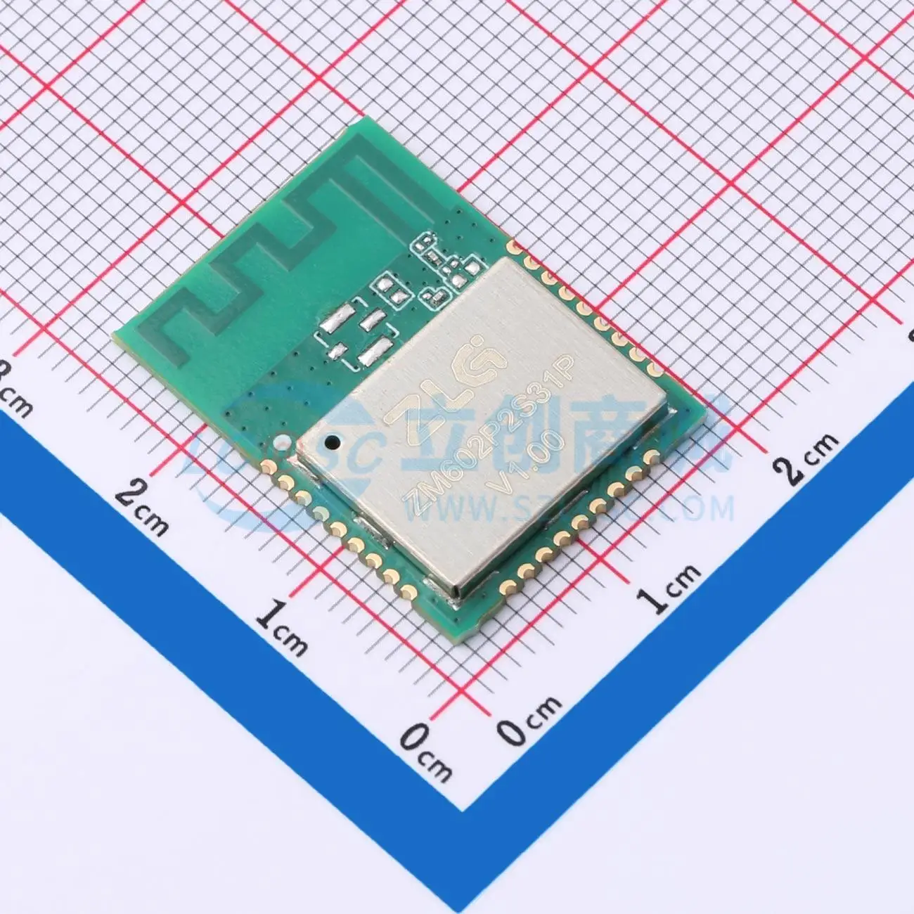 3pcs ZM602P2S31P BL602 IEEE802.11b/g/n Bluetooth5.0 UART WiFi Wireless Module for Smart Home System