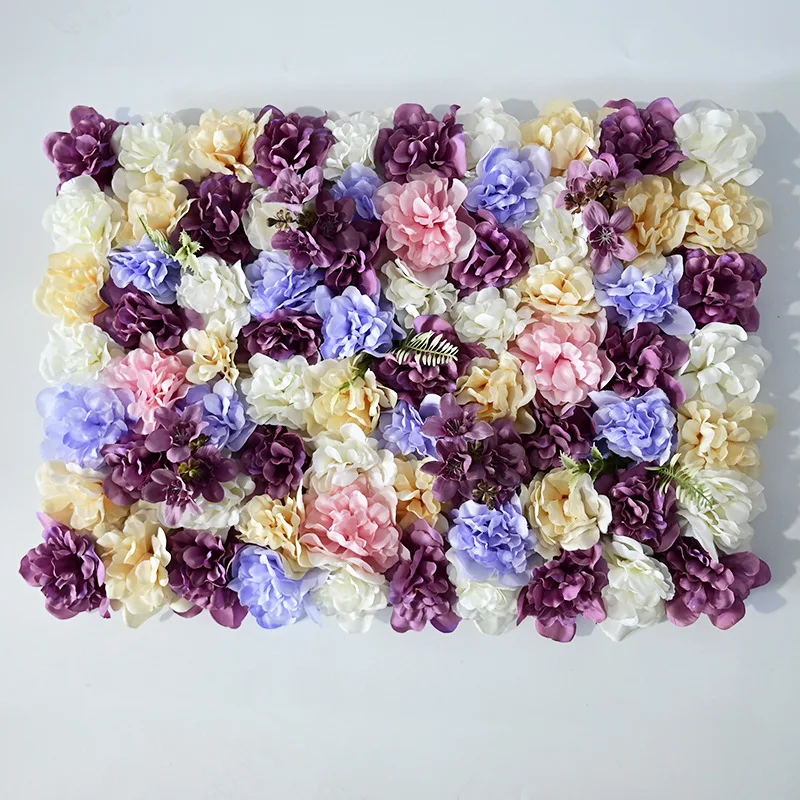 

Artificial Flower Wall Panel Background Wedding Decoration Wedding Birthday Background Bachelor Party Valentine'S Day Wall