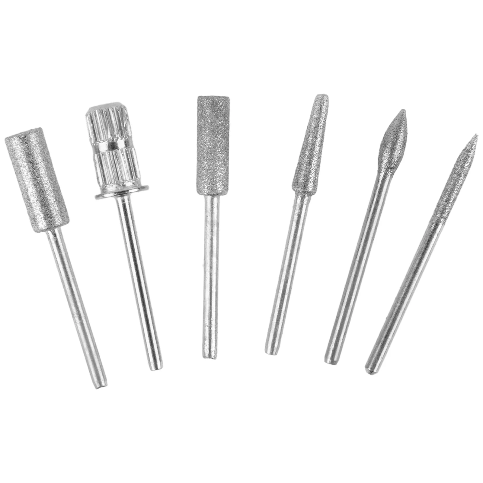 Metal Grinding Heads Complete 12pcs Nail Drill Bits Set Metal Grinding Heads & Sanding Rings for Nail Sculpture