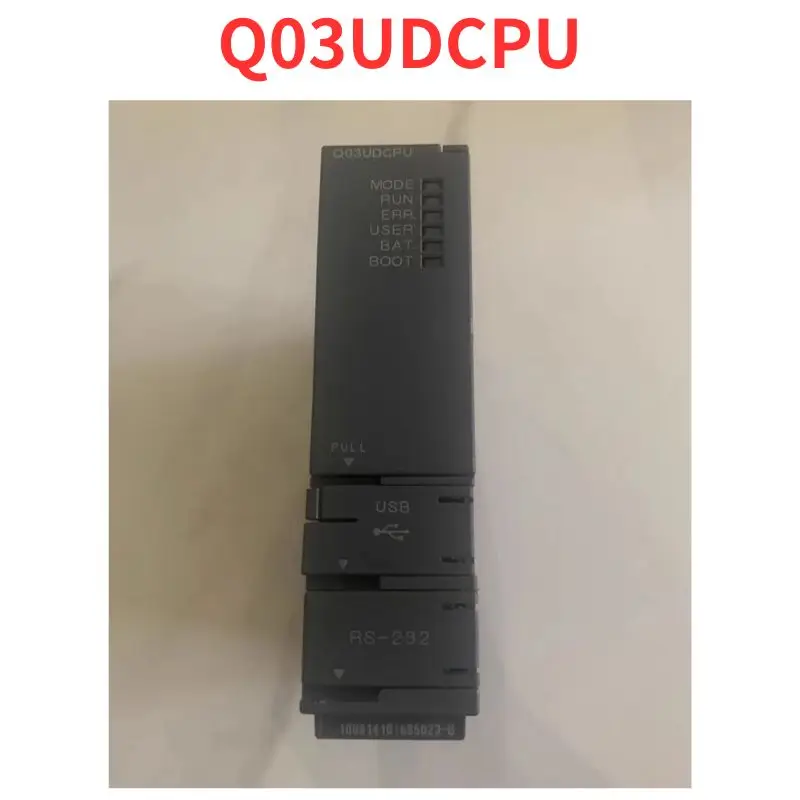 

Used Q03UDCPU PLC module Functional test OK