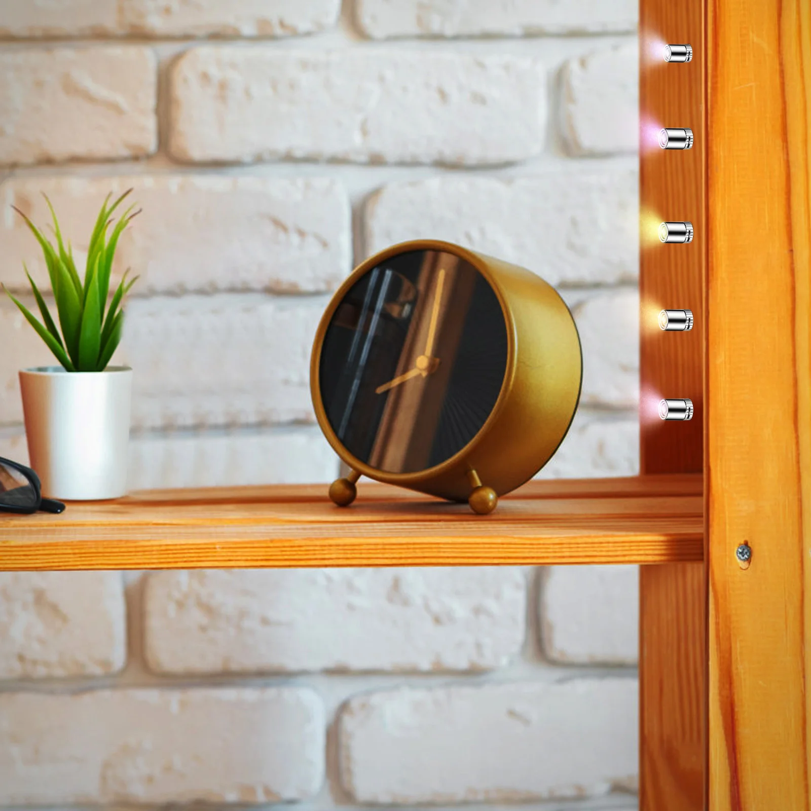 

24 шт. маленькие светодиодные фонари портативный теплый белый для поделок дисплеи кукольного домика мини-фонарик набор инструментов для мелкой моторики