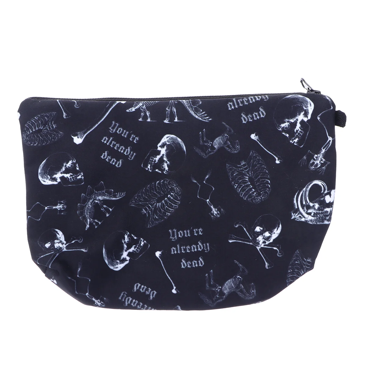 Halloween Toiletry Bag Makeup Travel Digital Zipper Storage Polyester Organizer Toiletries