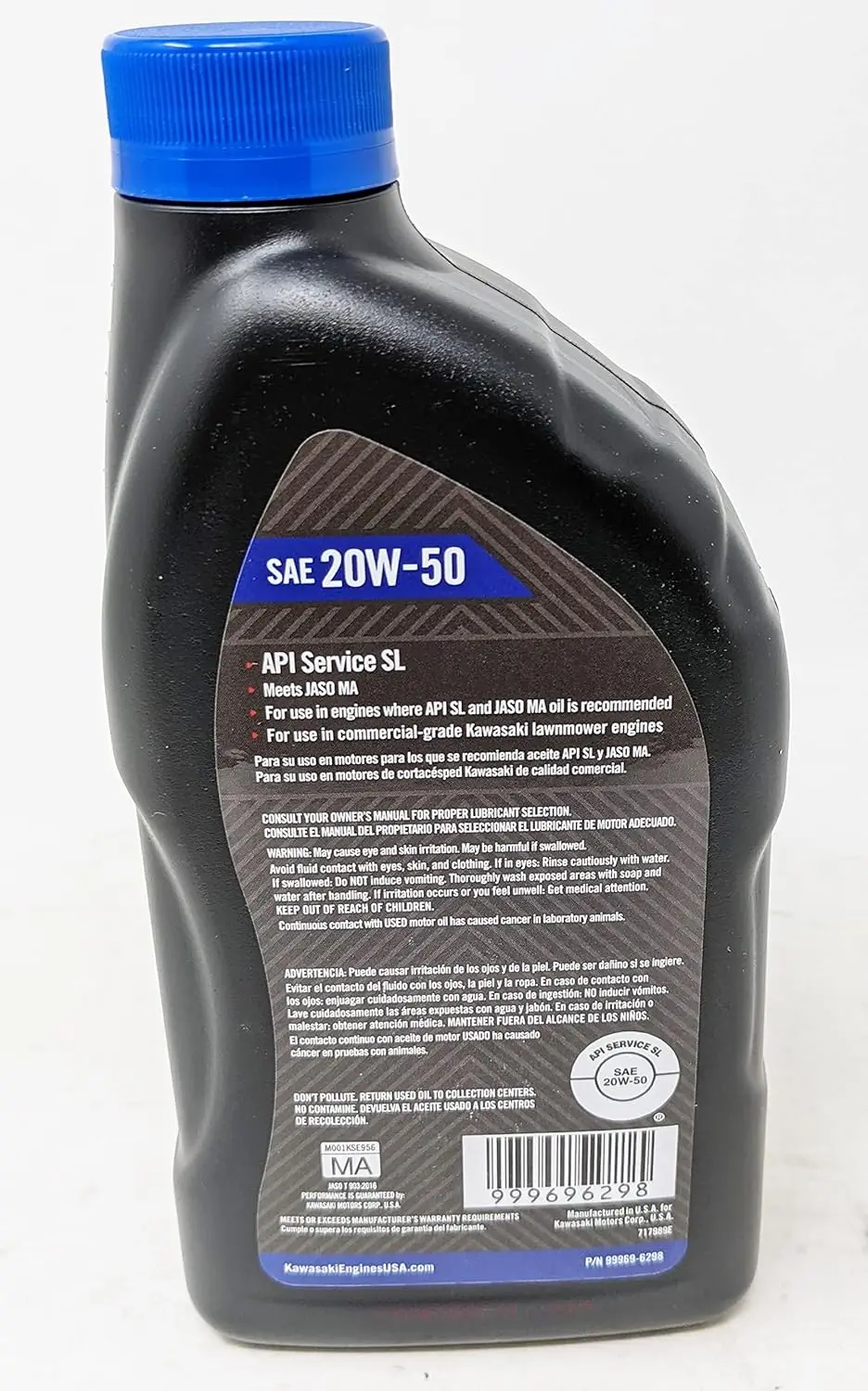 99969-6298 (Case of 12) 20W50 Synthetic Blend Engine Oil Quarts and Fuel Treatment