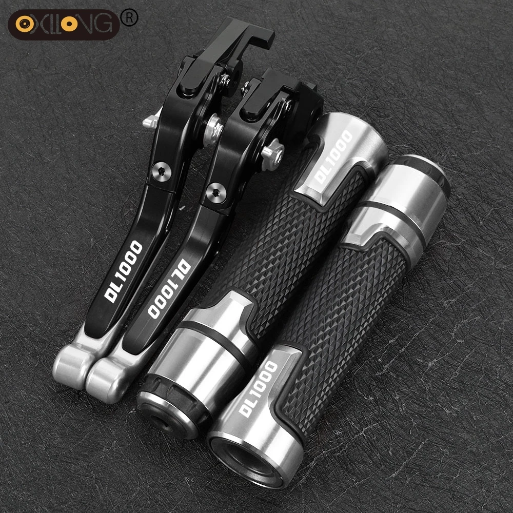 

FOR SUZUKI DL1000 V-STROM 2002-2016 2015 2014 Motorcycle Brake Clutch Levers Handlebar Handle bar Hand Grips ends Accessories