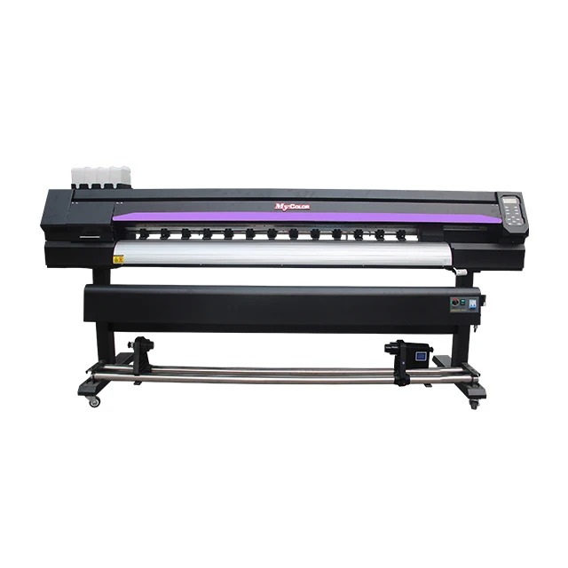 XP600 Eco Solvent Printer 1.8M Canvas Print Plotter Printer For Indoor Billboard Poster Flex Banner Printing Machine