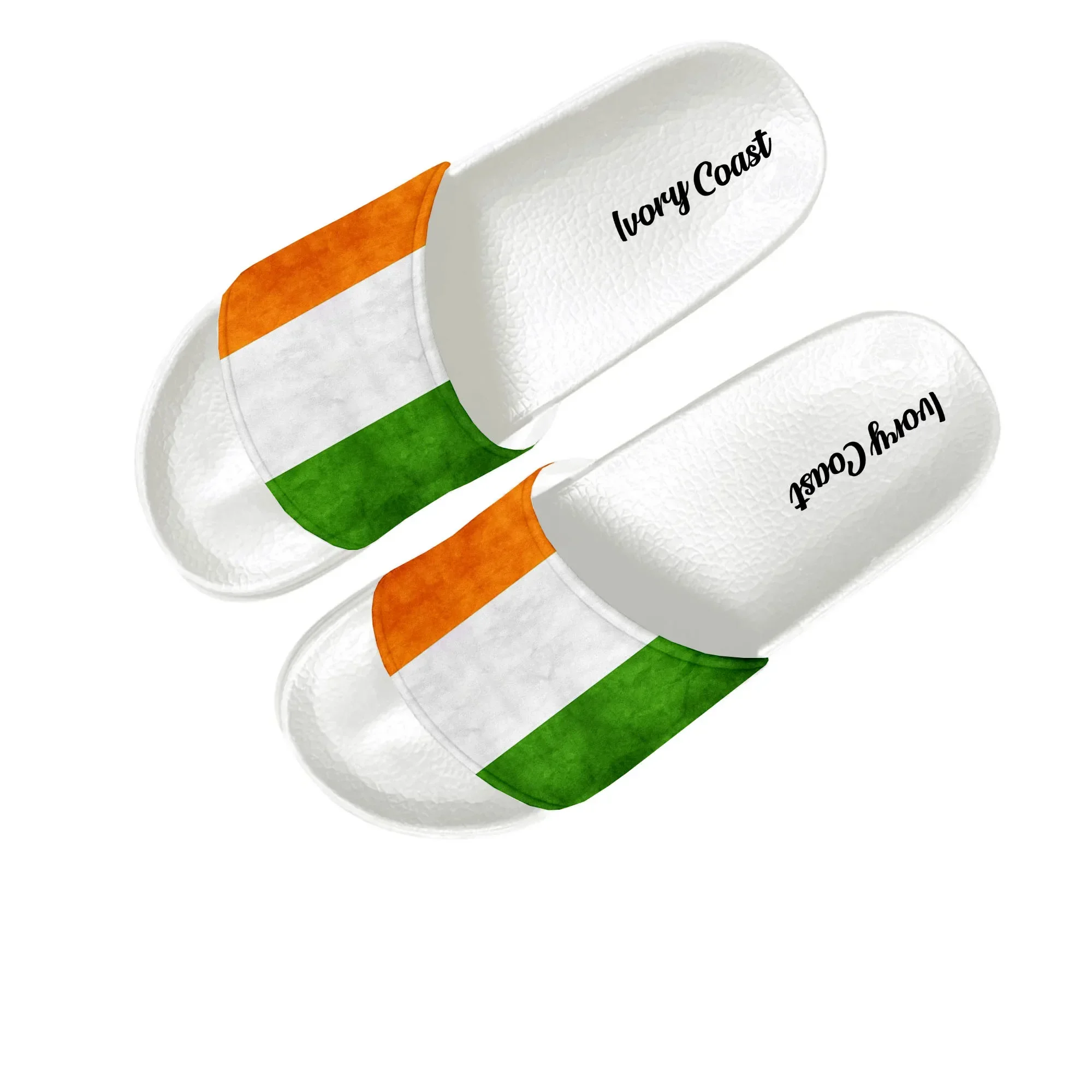 Ivory Coast Slippers Home Water Shoes Men Women Teenagers Children Italy Bathroom Beach Pool Sandals Custom Made Summer Slipper