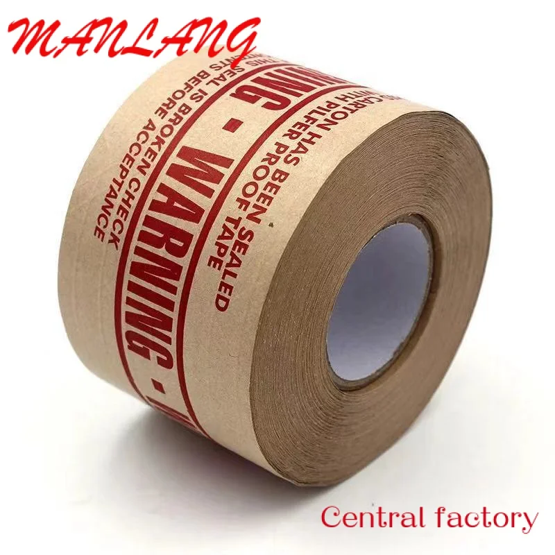 Custom  2% Discount  Strong Custom reinforced gummed Printed Kraft Paper Tape