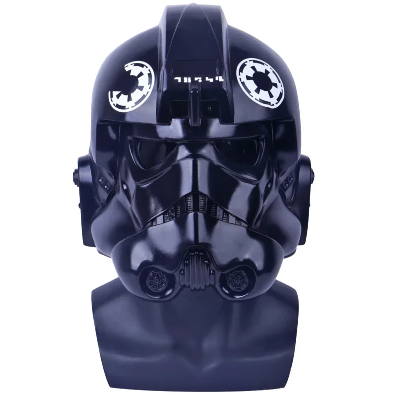 

2025 New Star Mask Helmets Wars TIE Victor Masks Cosplay Hard PVC Helmet Prop