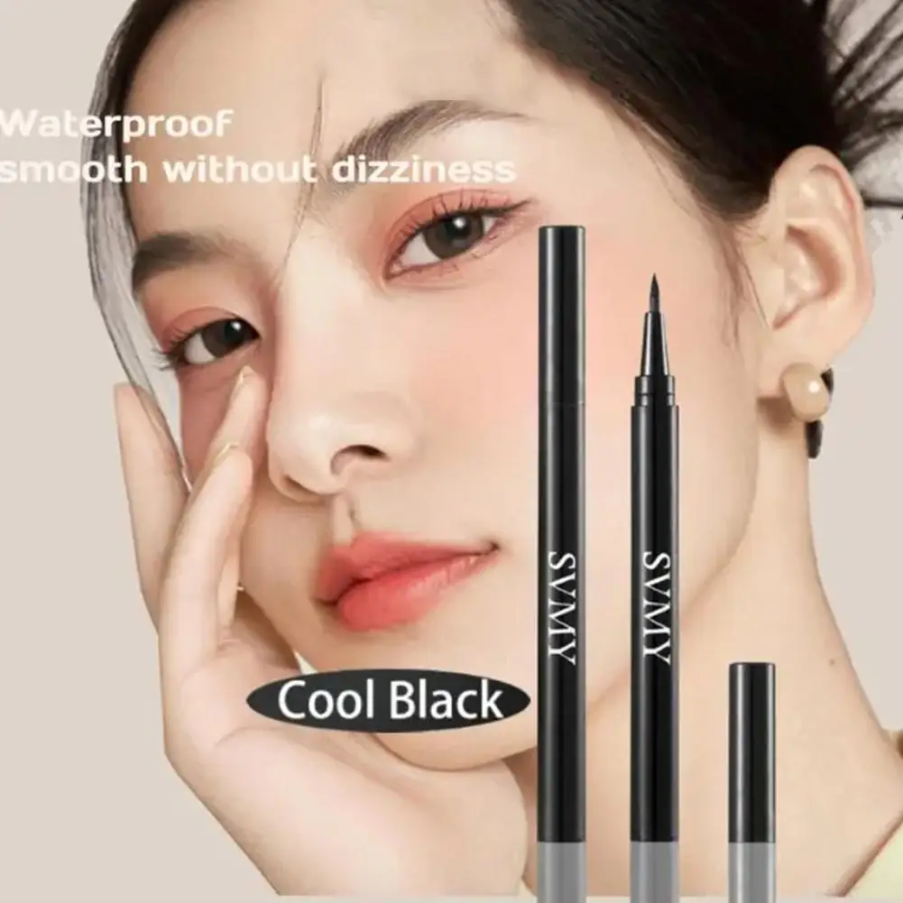 1 pz Eyeliner liquido nero impermeabile di lunga durata rapido non liquido matita cosmetica Eyeliner Natural Bloom Eye Pen Dr Q1P7