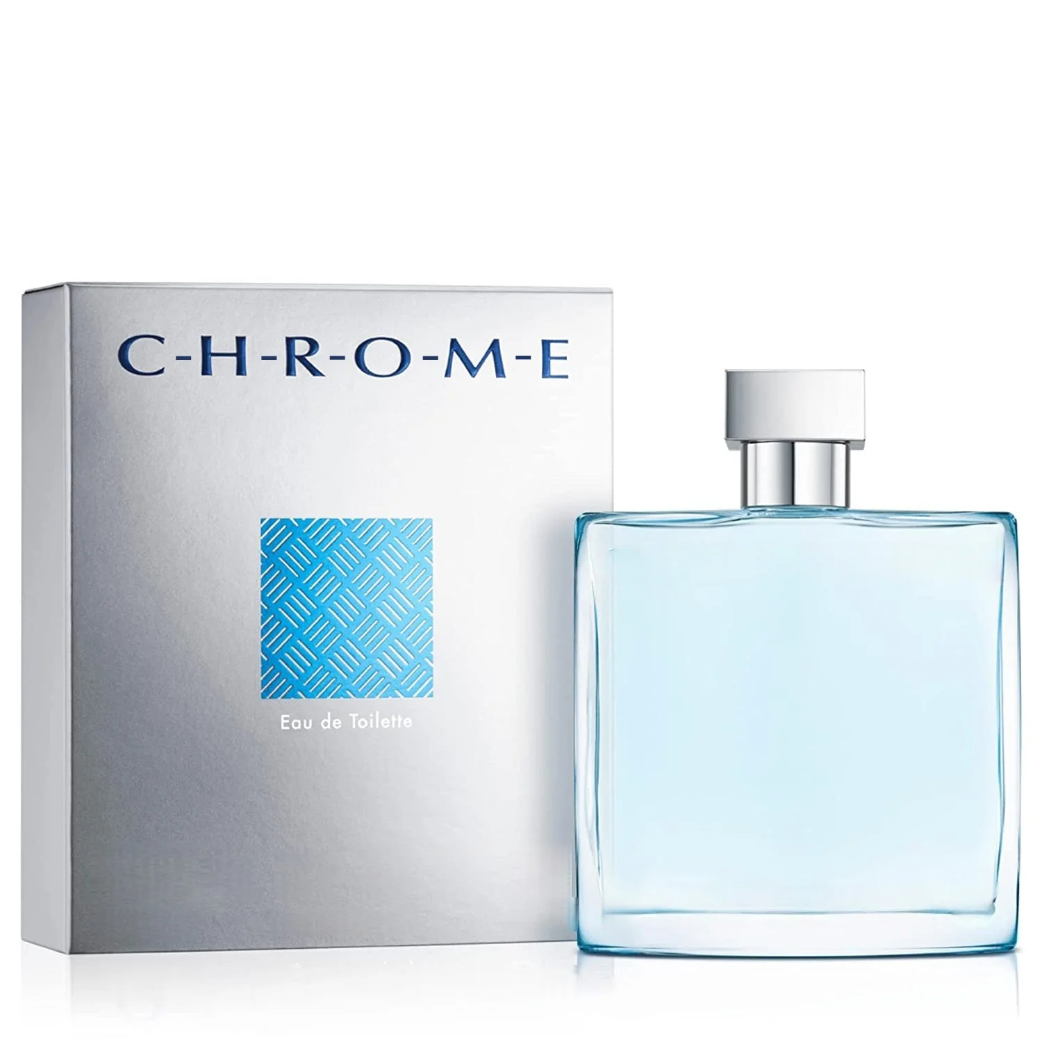 

Azz.Chrome Eau De Toilette - Men's Fresh Perfume - Citrus, Woody, Musk Luxurious Fragrance - Classic Summer Beach Scent