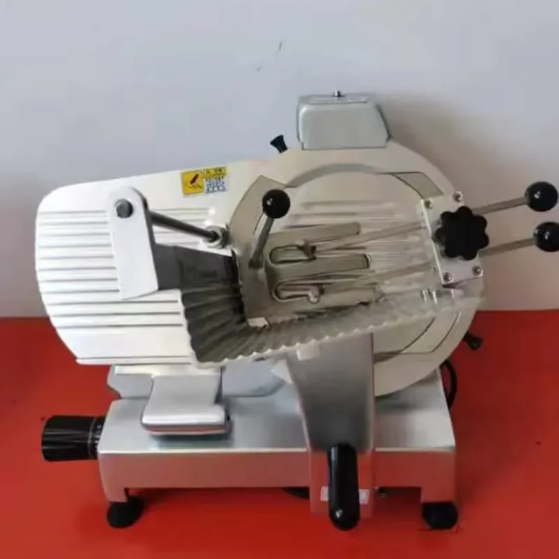 Factory Outlet 10-Inch Semi-Automatic Electric Meat Slicer New Condition for Slicing Frozen Meat Ham & Cheese Cutter