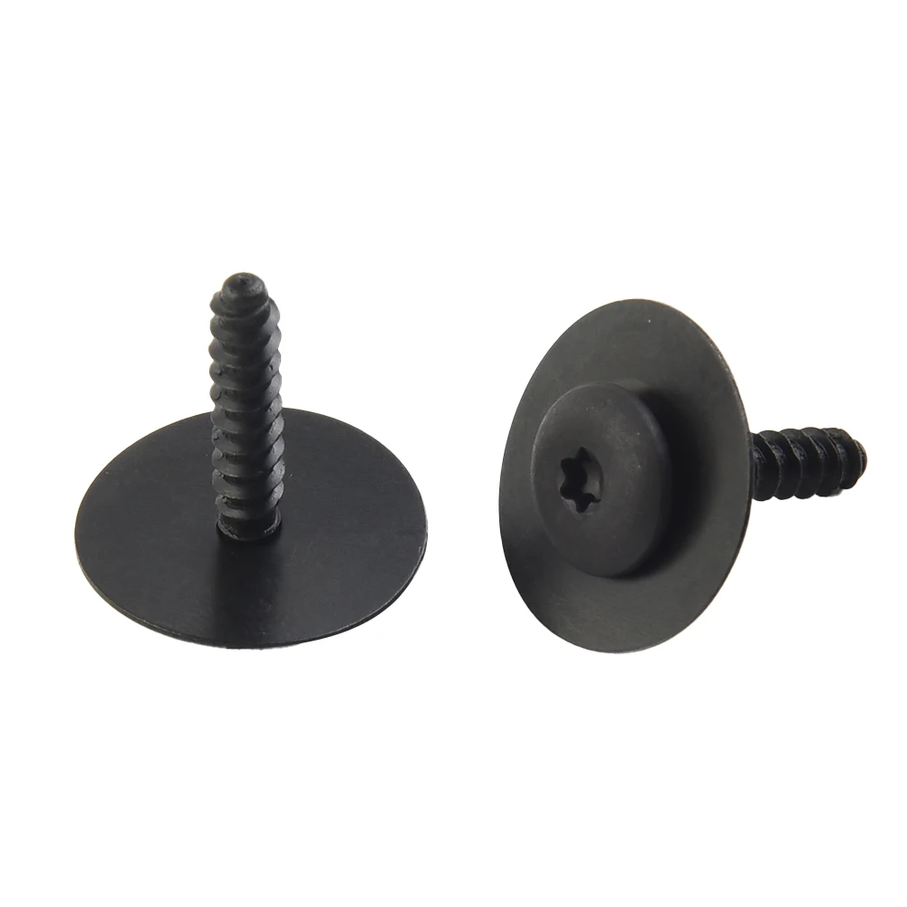 

Metal Pan Head Screw Replace Car Fasteners Clips Interior Accessories Screw Car Clip High Quality Metal 10pcs/set 11570637 Black