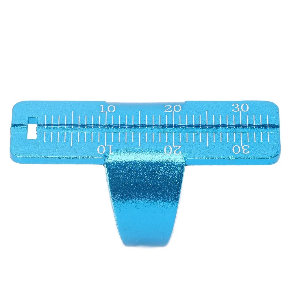 Aluminium Alloy Endo Gauge Finger Ruler Colorful Root Canal Measuring Dental Instruments Ring Finger Ring Design Endo Ruler