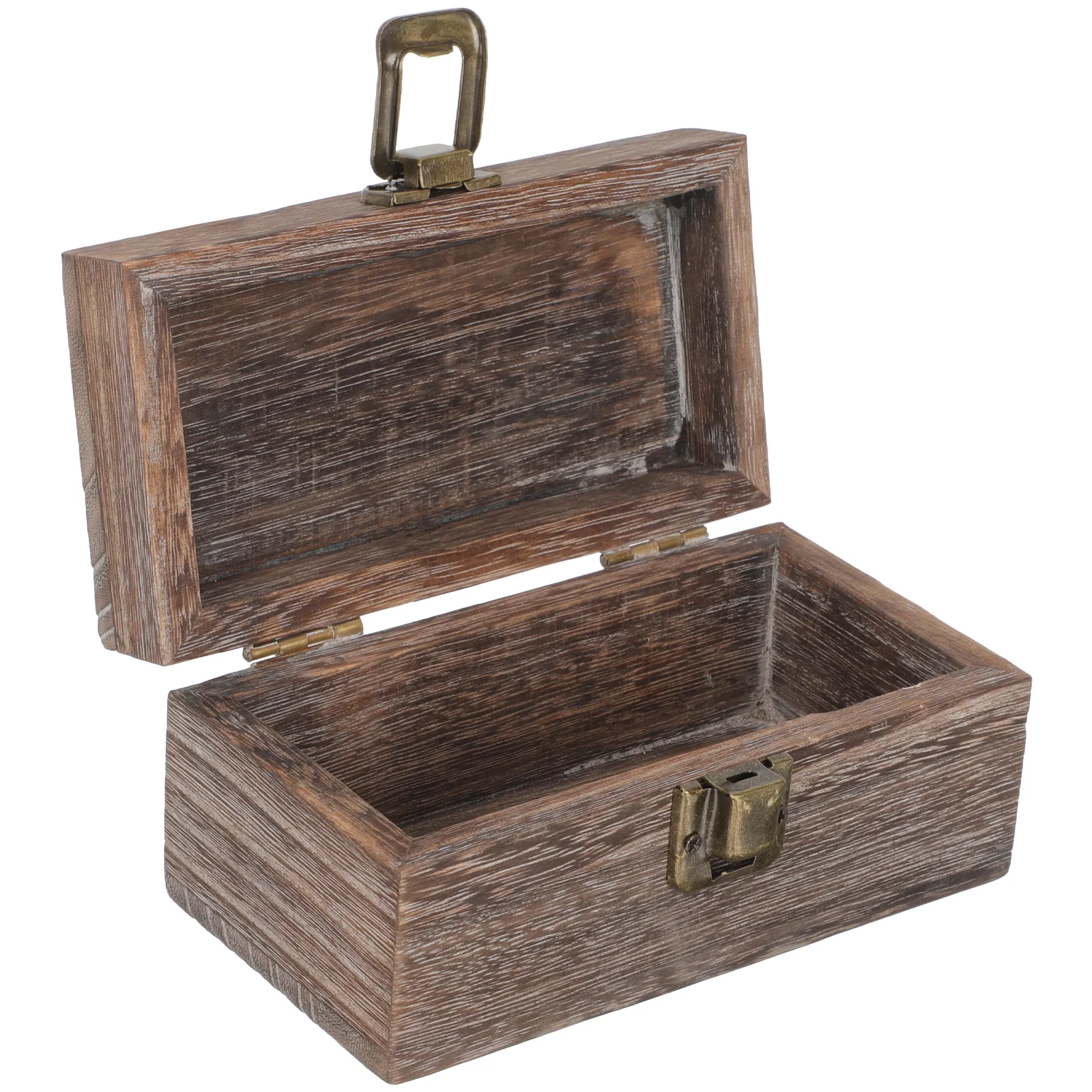 

Wooden Storage Box With Lid For Jewelry Eyeglasses Watches Crafts Keepsakes Trinkets Sundries Vintage Wood Case Organizer