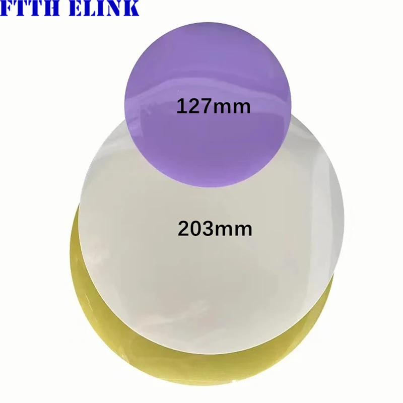 ダイヤモンド光ファイバー研磨ディスク、セラミックインサート、研磨紙、研削塗料表面、送料無料、10個、203mm