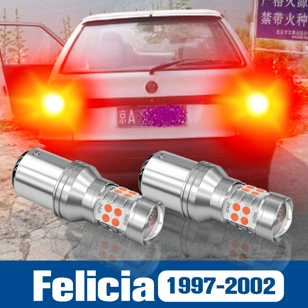 

2pcs LED Brake Light Blub Lamp Accessories Canbus For Skoda Felicia 1997-2002 1998 1999 2000 2001