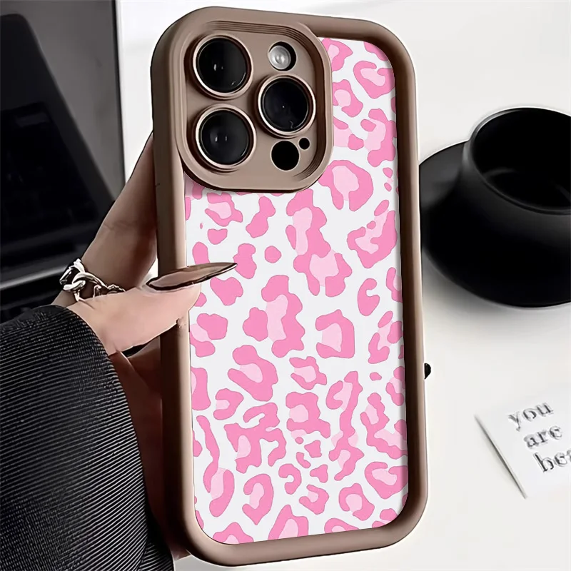 

Leopard Graphic Silicone Phone Case For Samsung S24 S25 S23 S22 Ultra S24 S22 Pro S25 S24 Plus S20 S21 S23 FE A33 A54 Cover Case