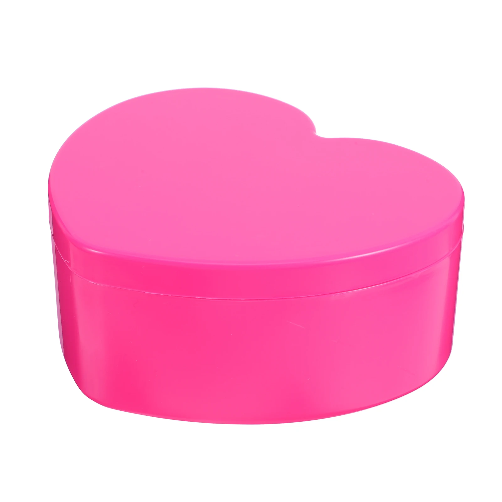 

Makeup Mirror Jewelry Box Earrings Storage Organizer Case for Necklace Holder Plastic Travel Bracelet Heart for women