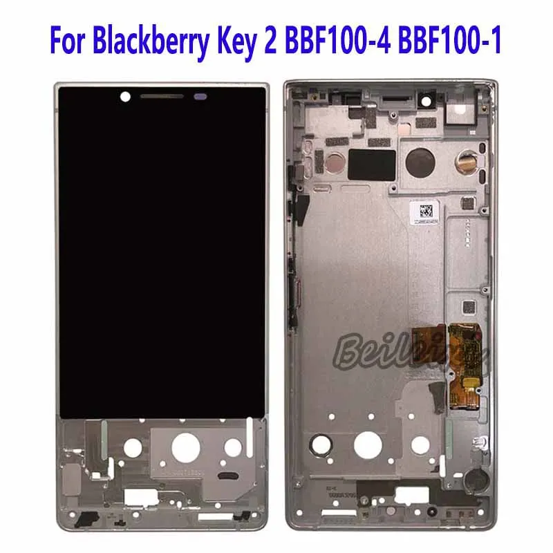 For Blackberry Key 2 BBF100-2 BBF100-4 BBF100-1 BBF100-6 LCD Display Touch Sensor Digitizer Assembly For Key2 / Key Two