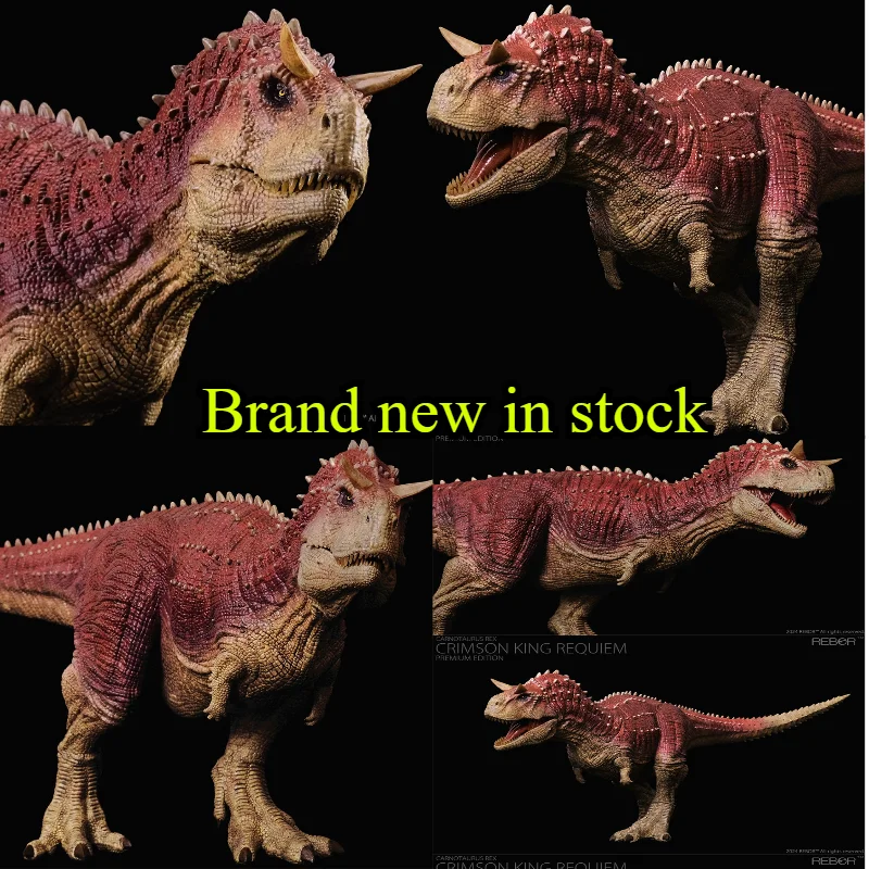 

In Stock REBOR Jurassic Dinosaur Carnotaurus Bull Tyrannosaurus Crimson Adult Big Kids Model Toy Gift Collection