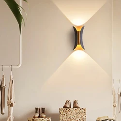 IP65 LED waterproof wall lamps 12W indoor and outdoor adjustable wall light courtyard porch corridor bedroom wall sconce
