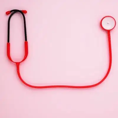 4Pcs Play Stethoscope Props Kids Doctor Role Modeling Comfortable Non-Scratch Design for Party Costume and Learning Games