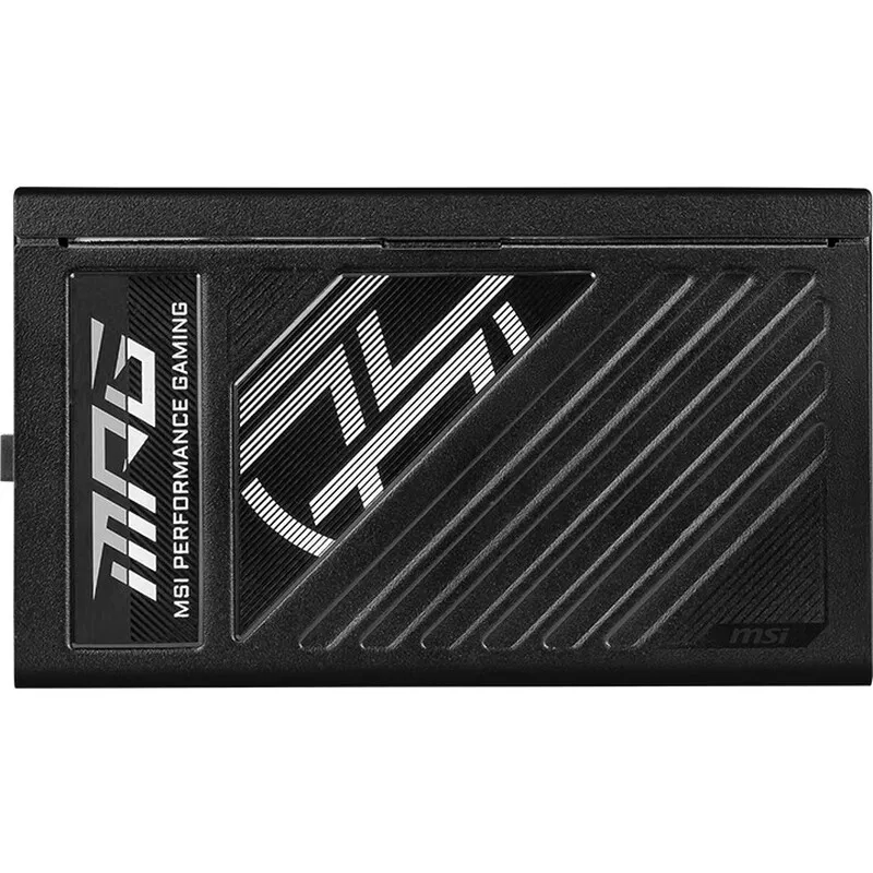 ‌ MSI MPG A850GS PCIE5 850 واط وحدات كاملة |   3x GPU رحلة الطاقة، التشغيل الصامت، التصميم الأبيض الجمالي