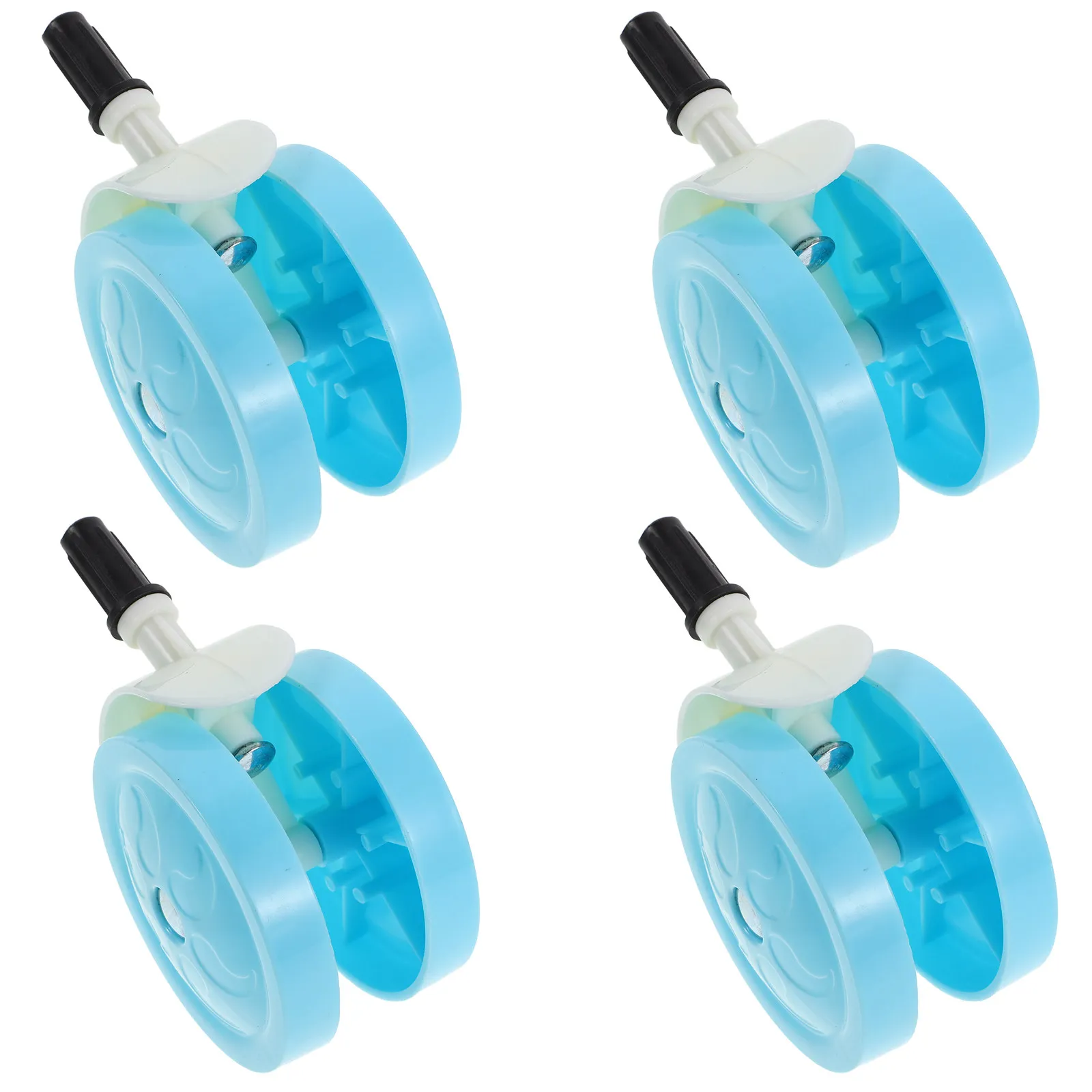 

Комплект из 4 универсальных бесшумных износостойких колес для детских ходунков, легко устанавливаемые, аксессуары для ходунков