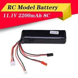 Brand New JST JR Futaba Plug Rechargeable 11.1V 2200mAh 8C 3S Lipo Battery for RC Drone Helicopter Quadcopter Transmitter Parts