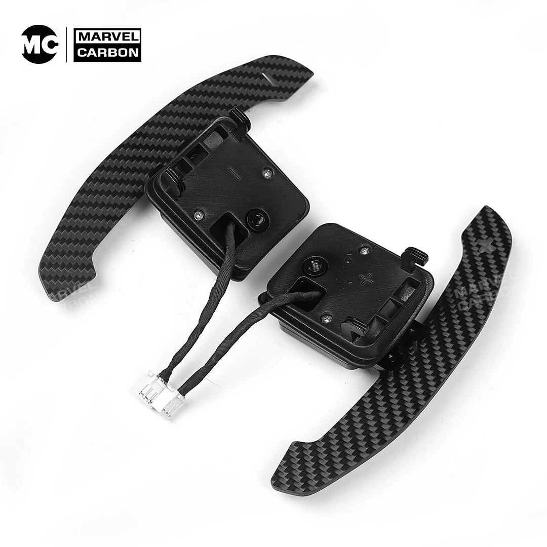 Carbon Fiber Magnetic Paddle Shifter For Audi TT 8J Coupe 2008-2015 R8 V10 2008-2015 S3 8P 2005-2012 A3 8P S6 A6 S7C7 2013-2017