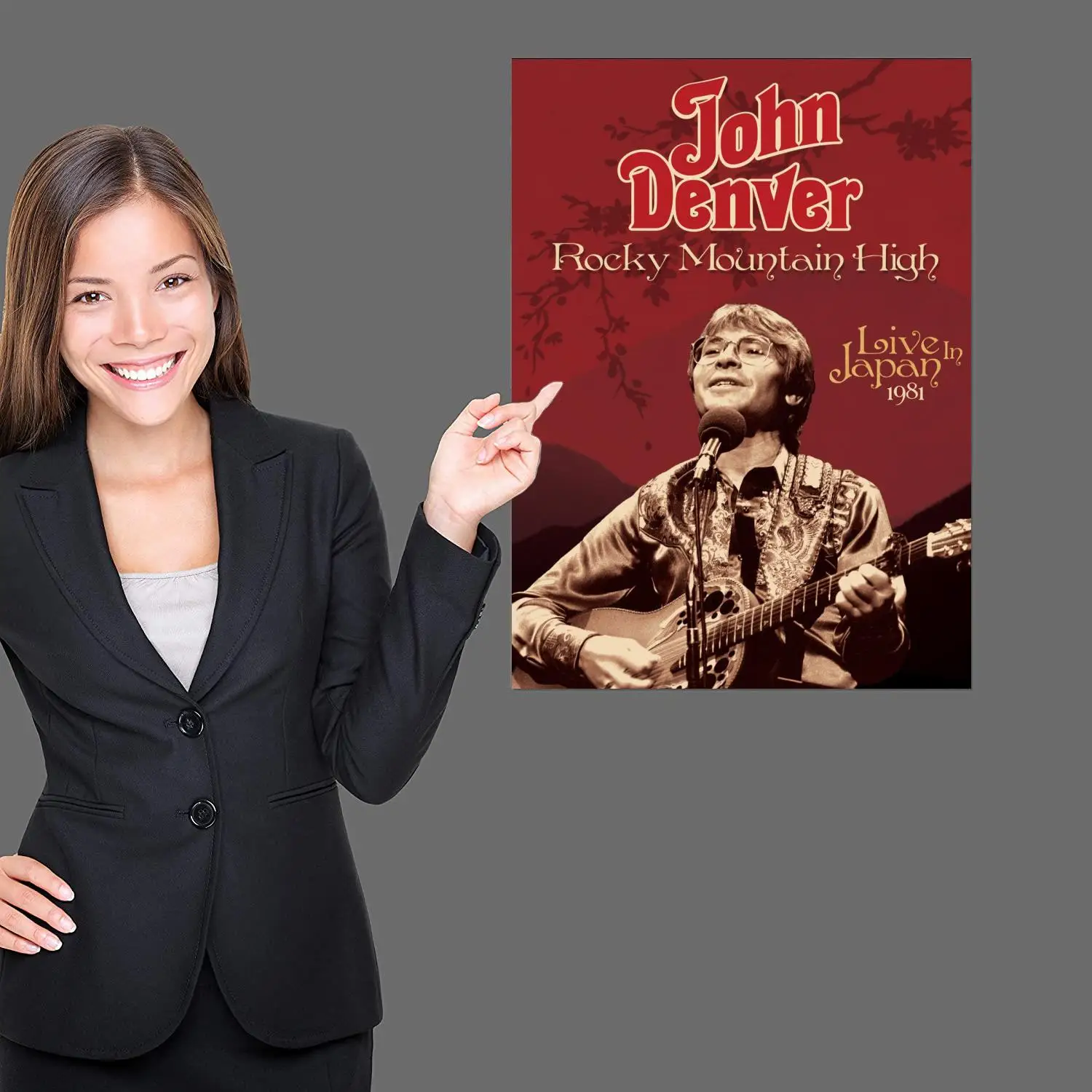 john denver Canvas Painting Poster Prints Wall Art Poster For Modern Family Living Room Home Decor