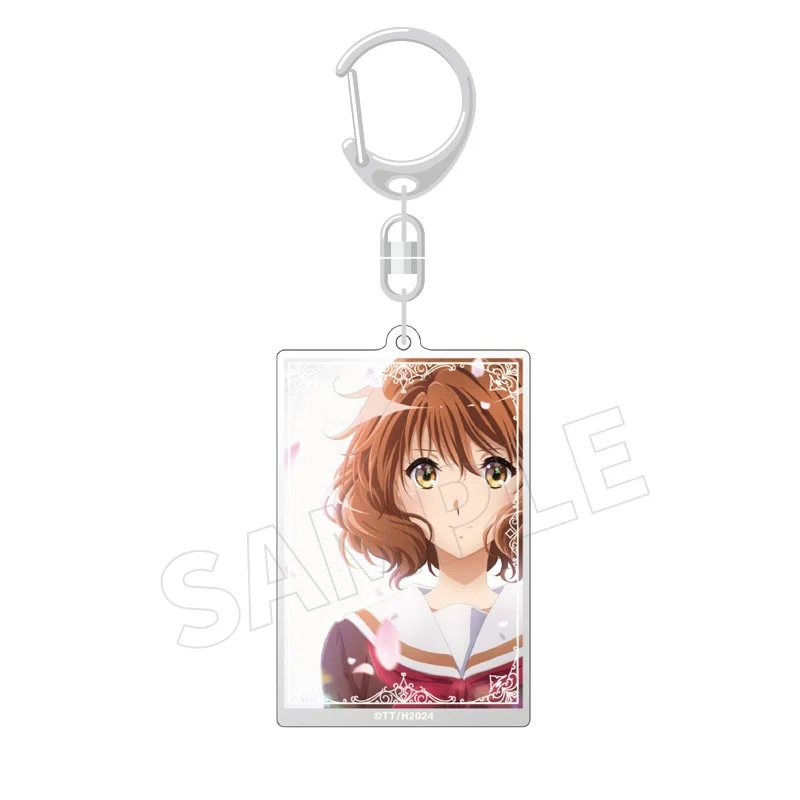 Sound! Euphonium: The Final Movie 6CM Creative Acrylic Keychain Cartoon Character Keyring Bag Hanging Charm Decor Gift Ornament