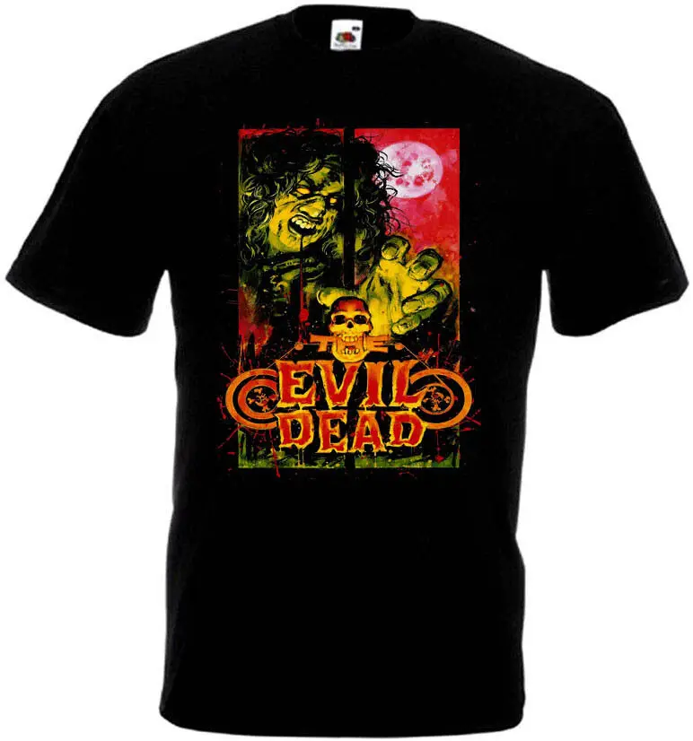 Evil Dead v.10 T shirt black movie poster horror all sizes S-5XL