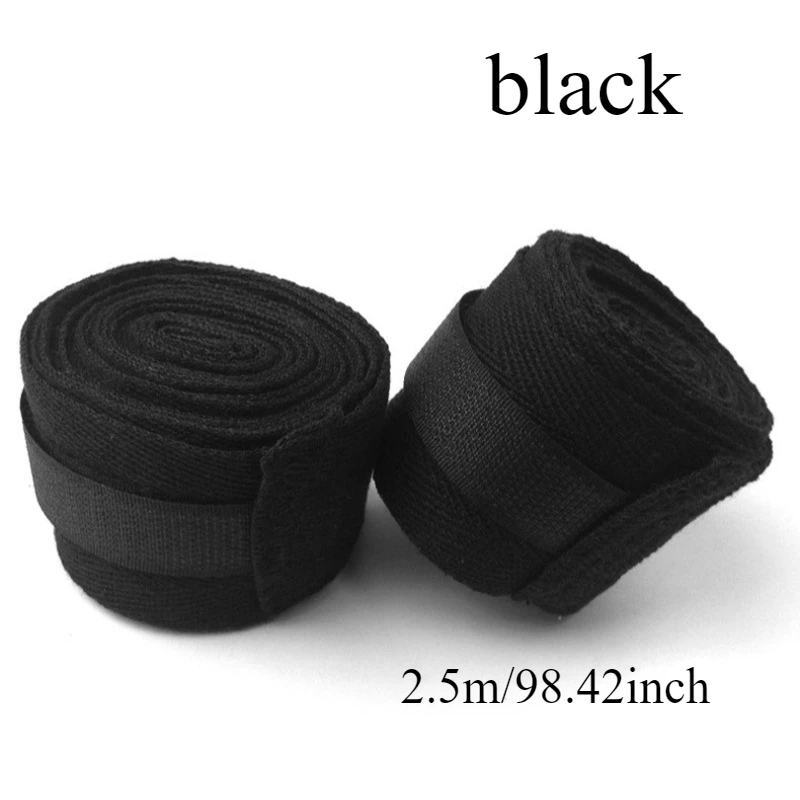 2pcs training boxing strap pure cotton material used for hand wrapping and wrist guards during sports and fitness