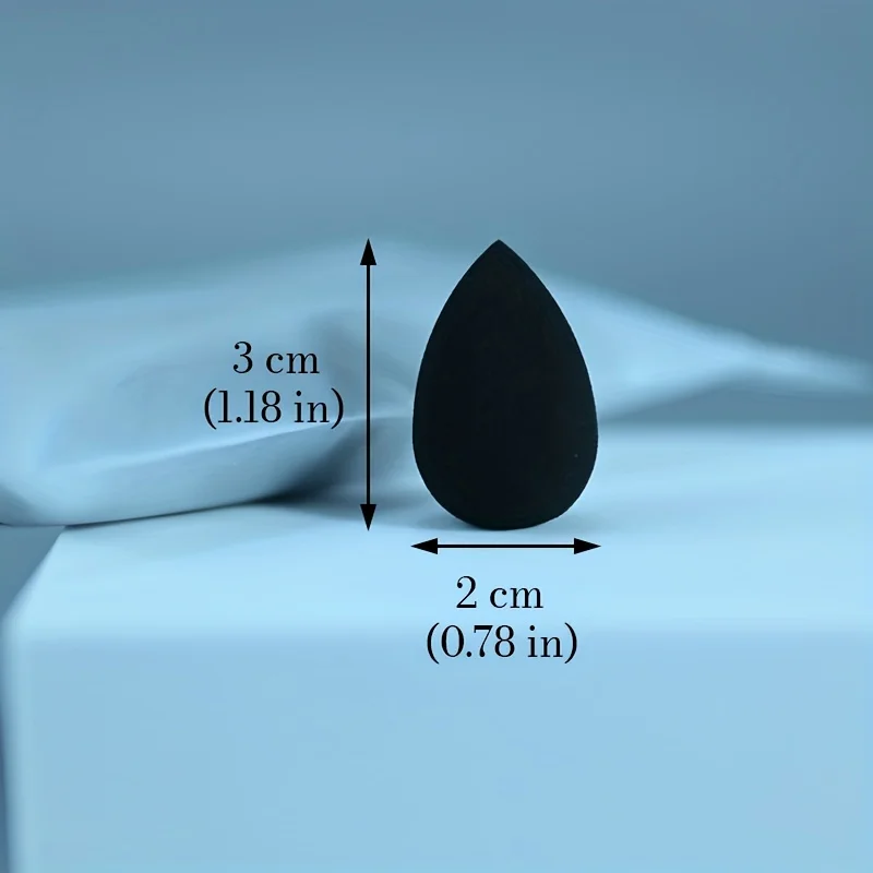 Mini ensemble d'éponges de maquillage 6/12 pièces, mélangeurs humides/secs sans Latex pour fond de teint/correcteur/surligneur |   Taille voyage Tous types de peau