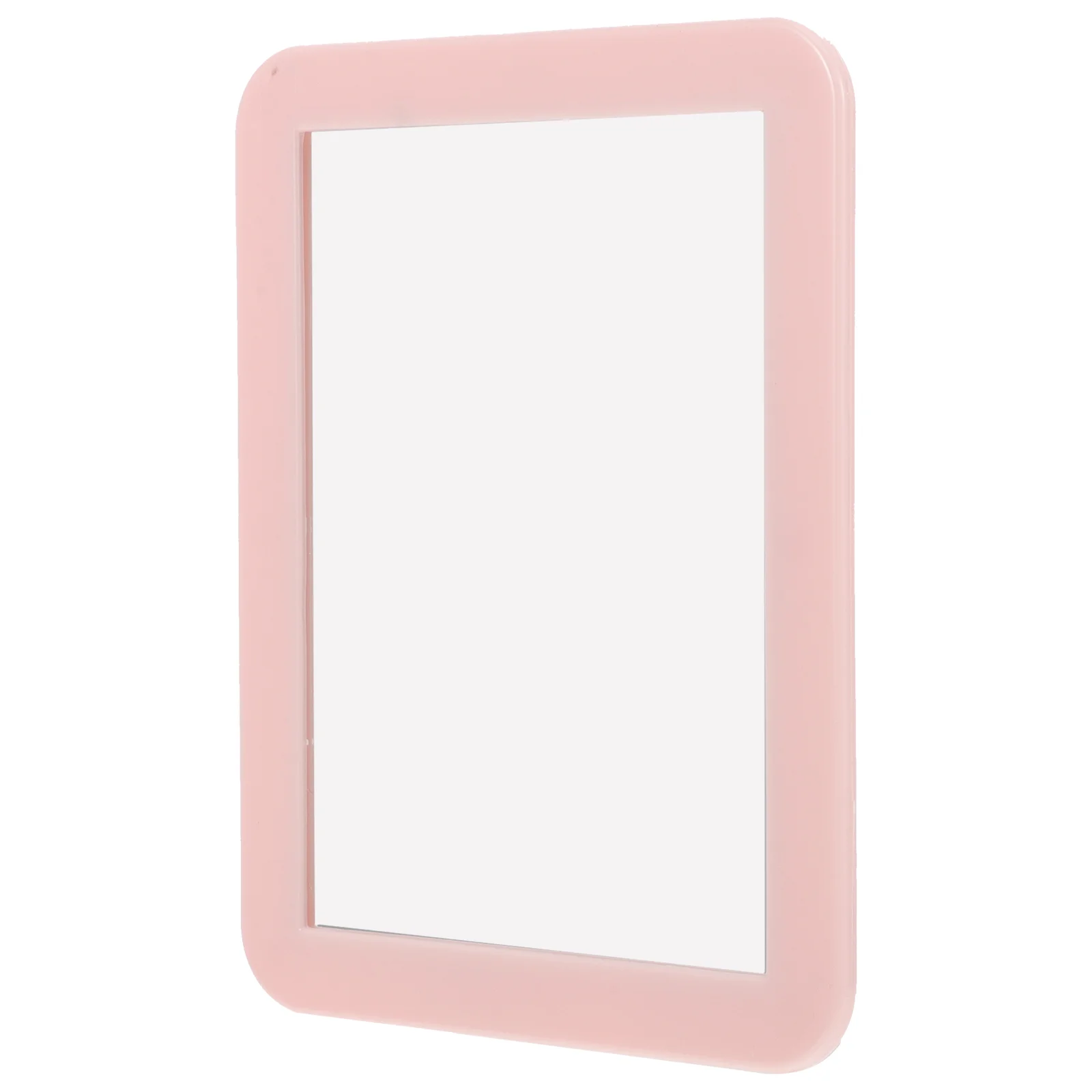 

Plastic Magnetic Makeup Mirror Rectangular Multi-purpose That Can Be Attached to The Iron Cabinet (pink) over Door Girl